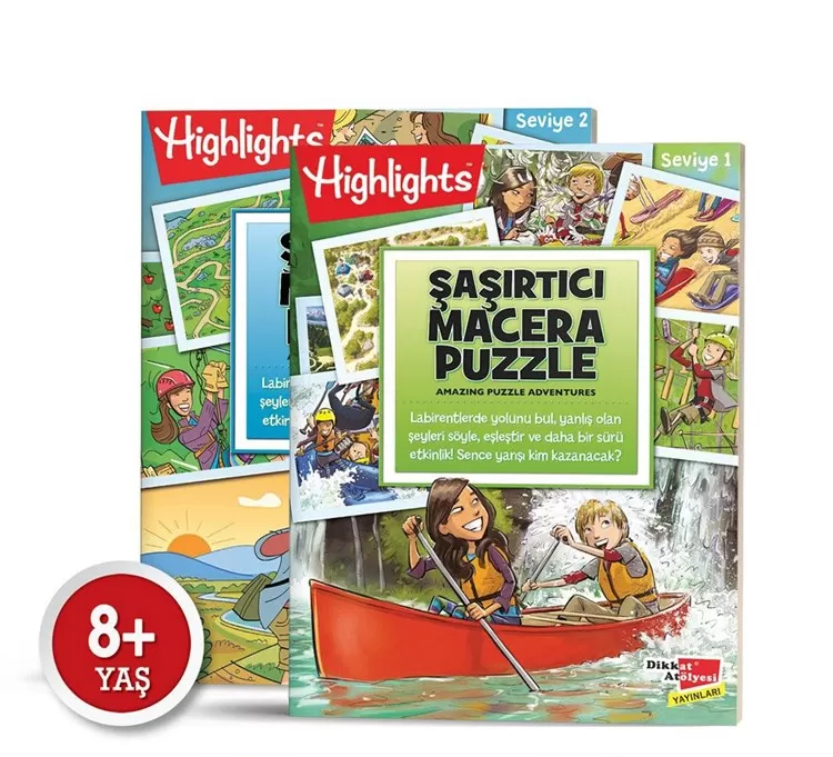Şaşırtıcı Macera Puzzle 2'li Set