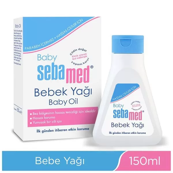 Sebamed Bebek Bakım Yağı 150 ml 3 Adet