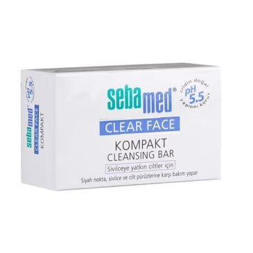 Sebamed Clear Face Kompakt Sabun 100 gr 3 Adet