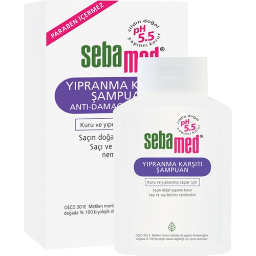 Sebamed Yıpranma Karşıtı Şampuan 400 ml 2 Adet