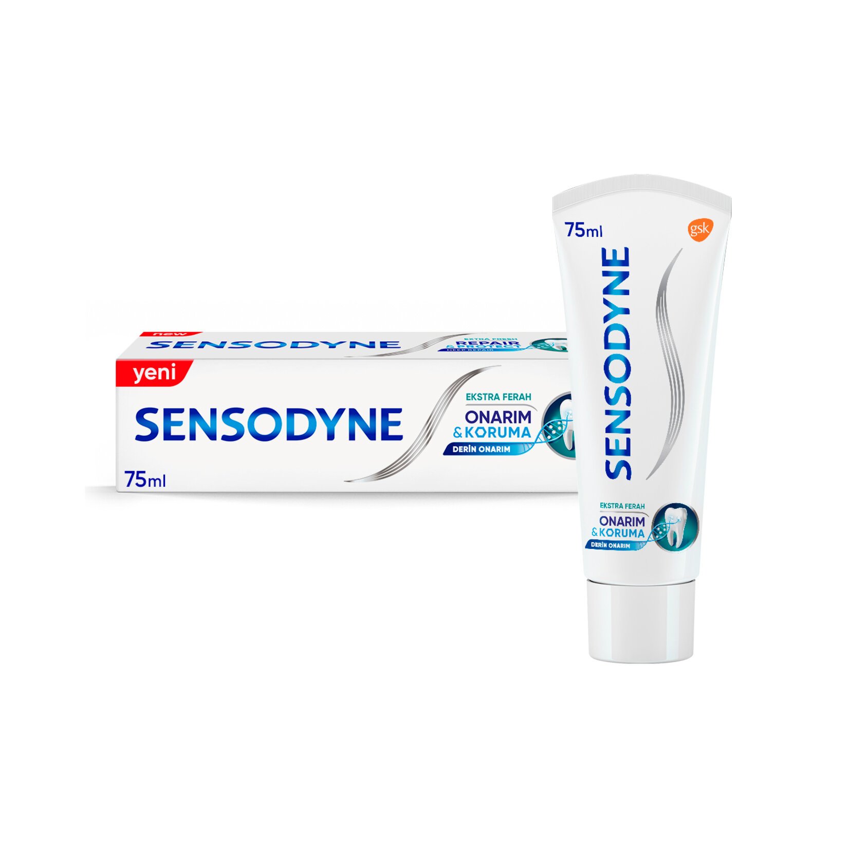 Sensodyne Onarım ve Koruma Ekstra Ferah Diş Macunu 75 Ml