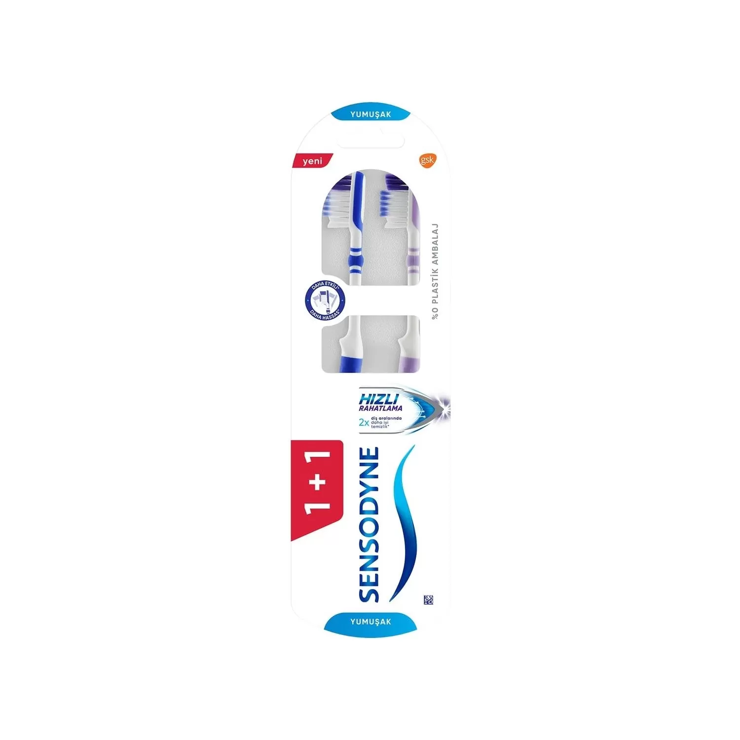 Sensodyne Hızlı Rahatlama Dış Fırçası 1+1