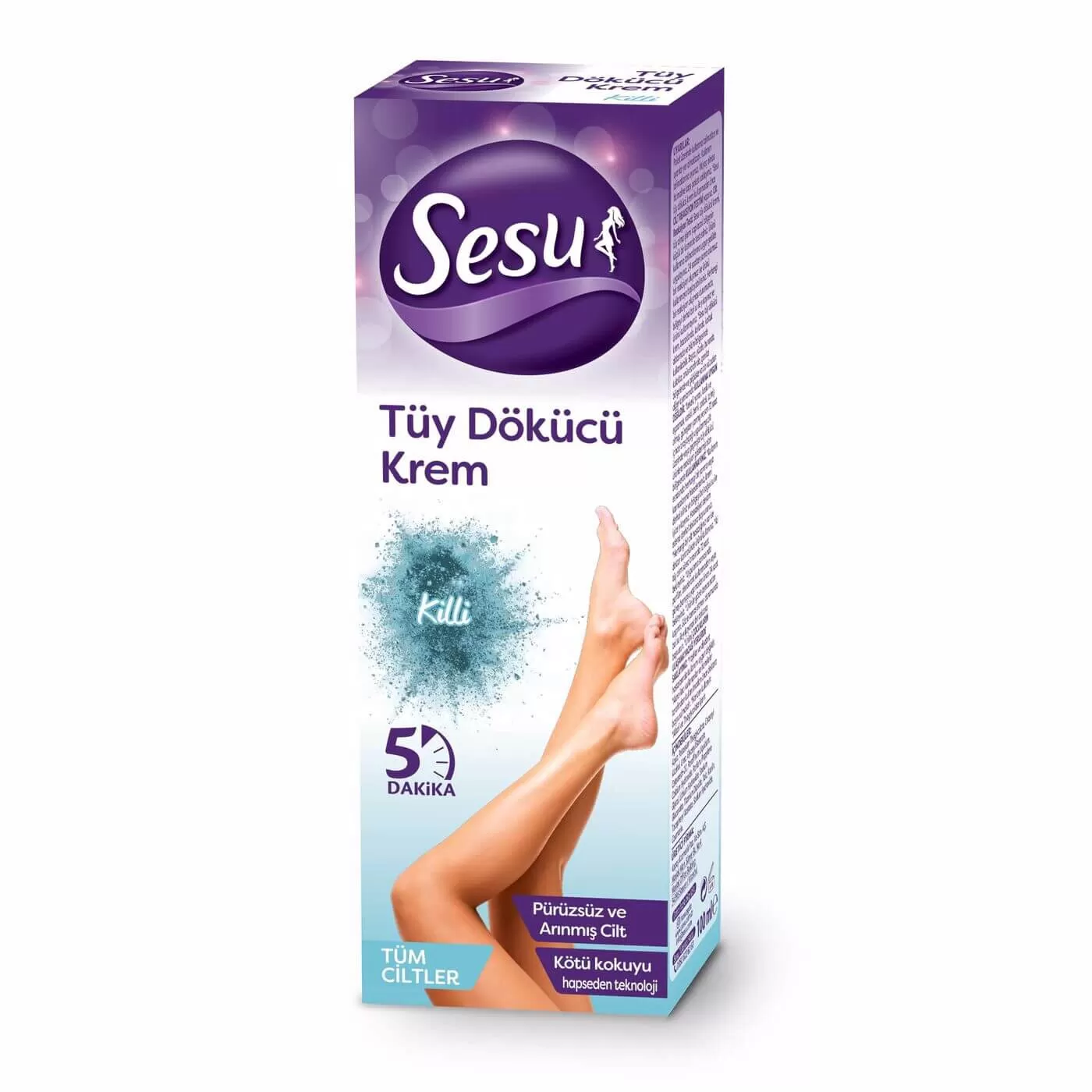 Sesu Killi Tüy Dökücü Krem 100X3 300 ML
