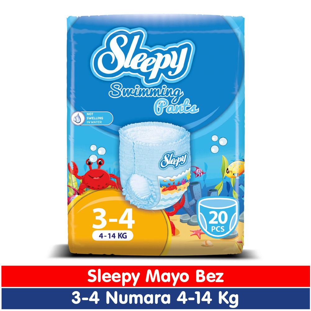 Sleepy Mayo Bez 3-4 Numara 20 Adet
