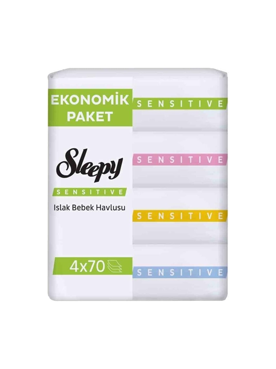 Sleepy Sensitive Islak Havlu Mendil 70x36 2520 Yaprak