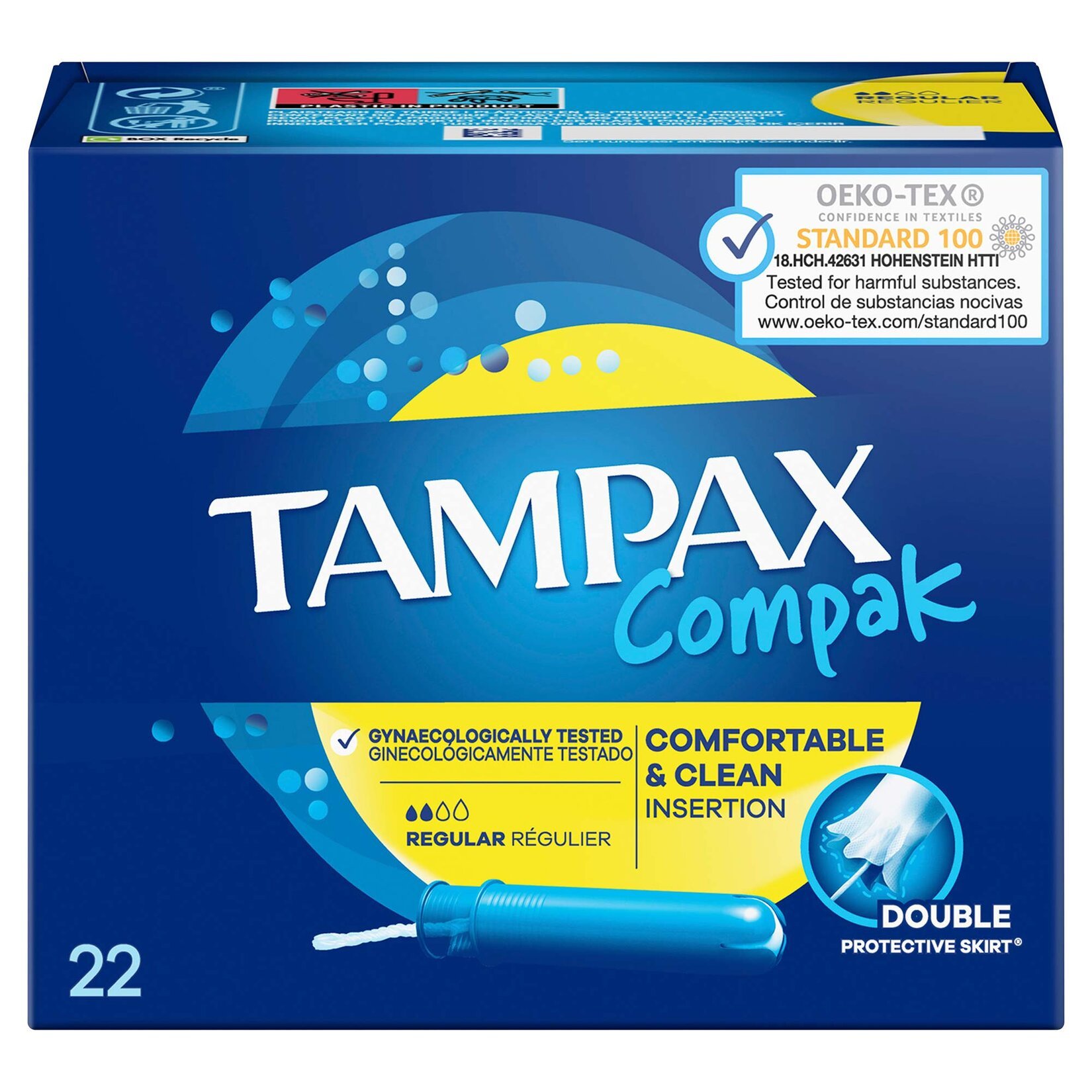 Tampax Compak Super Tampon 22x4 88 Adet