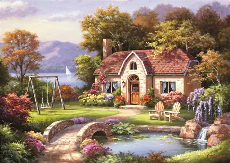 Taş Köprü Konağı 1500 parça Anatolian Puzzle
