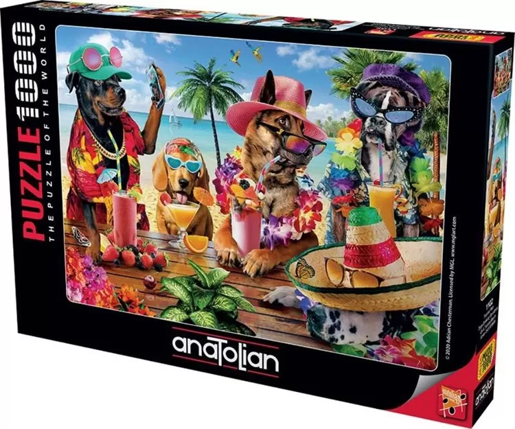 Tropikal Parti 1000 Parça Anatolian Puzzle