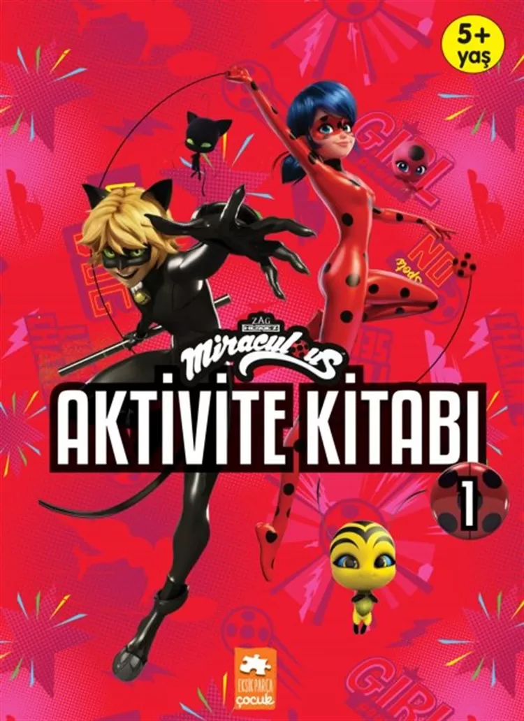 Uğur Böceği ile Kara Kedi'nin Maceraları - Aktivite Kitabı 1