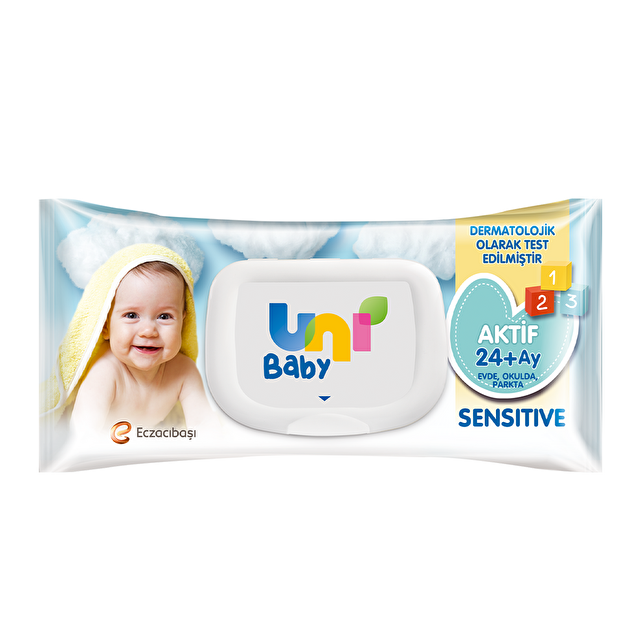 Uni Baby Aktif Sensitive Islak Mendil 18x52 936 Yaprak
