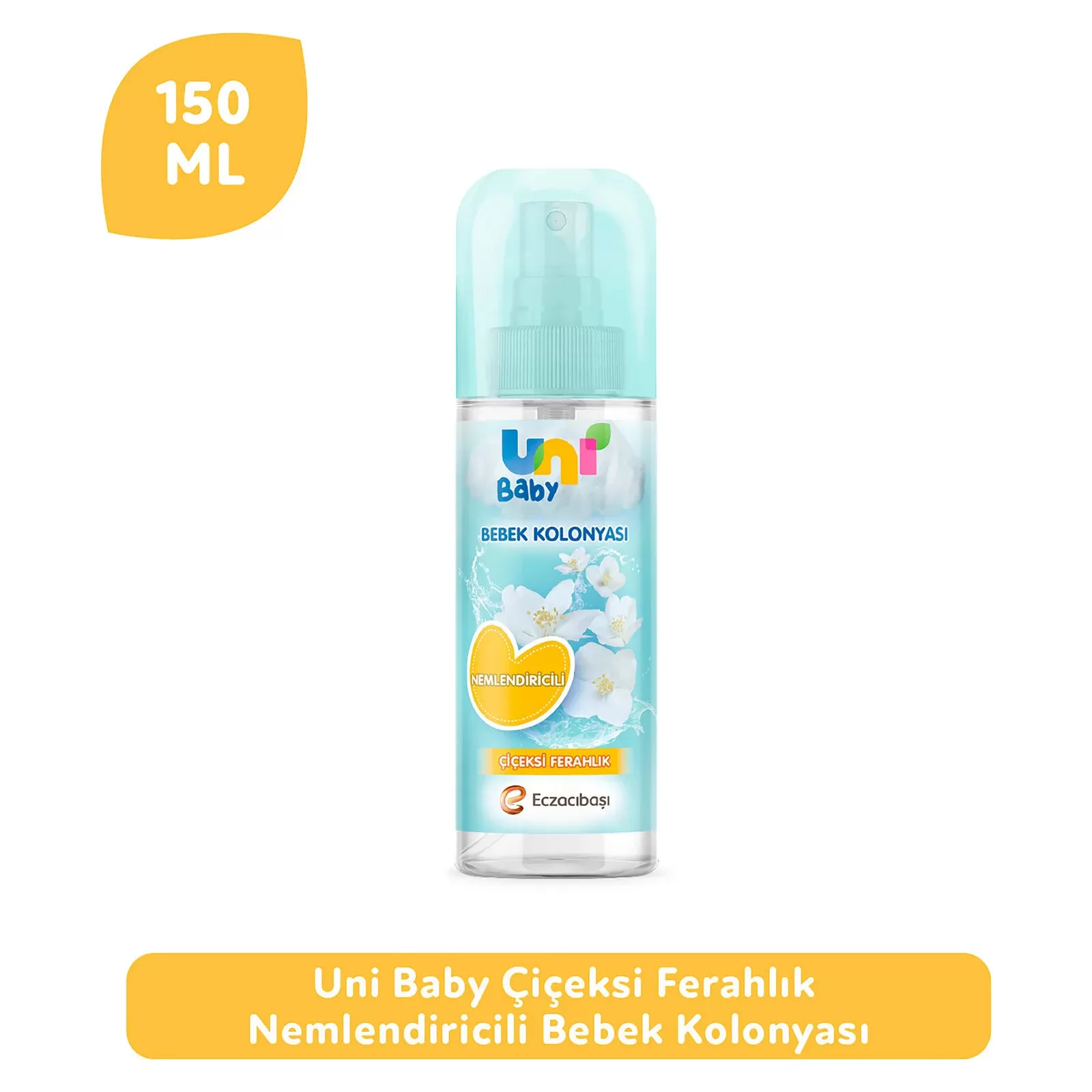 Uni Baby Bebek Kolonyası Çiçeksi Ferahlık 150x4 600 ml