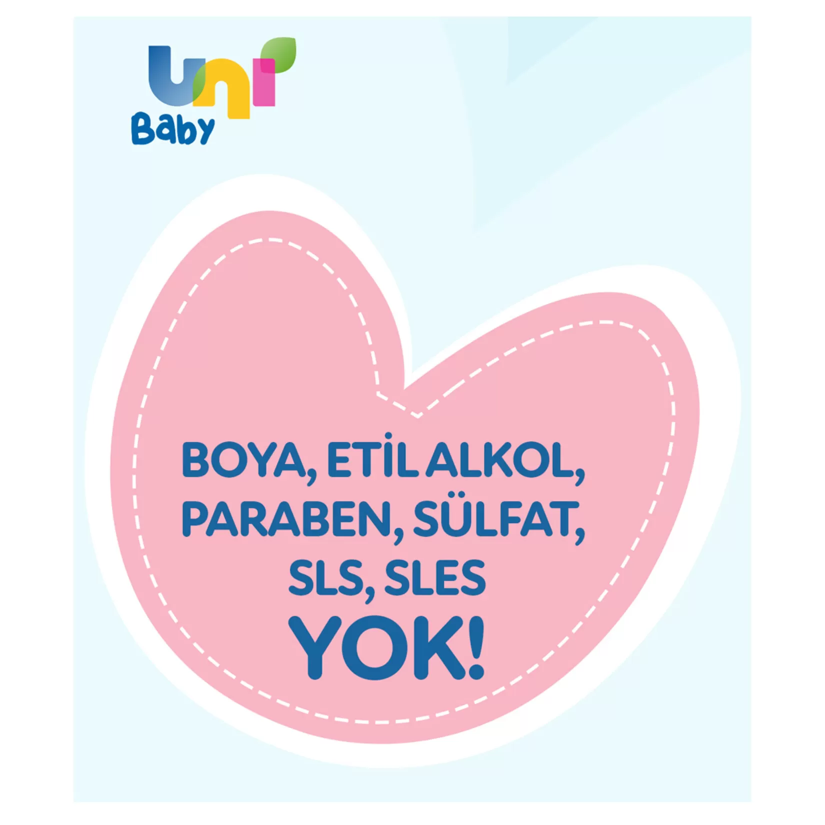 Uni Baby Kolay Tarama Şampuanı 3x700 ml