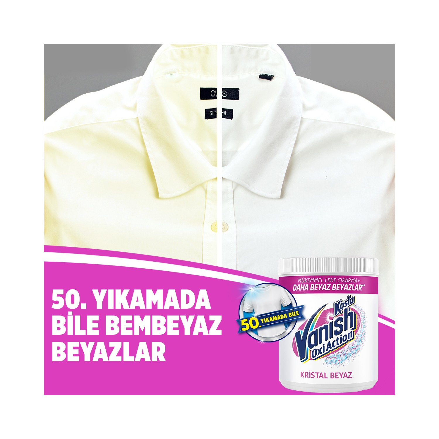 Vanish Kosla Multipower Deterjan Güçlendirici Leke Çıkarıcı Beyazlar 400 Gr 3 Adet Vanish Kosla Multipower Deterjan Güçlendirici Leke Çıkarıcı Beyazlar 400 Gr 3 Adet