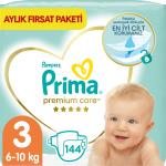 Prima Premium Care 3 Beden Aylık Fırsat Paketi 144x2 288 Adet