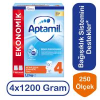 Aptamil Devam Sütü 4 Numara 1200 gr 4 lü Paket