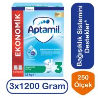 Aptamil Devam Sütü 3 Numara 1200 gr 3 lü Paket