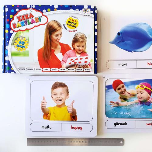 Bebek Zeka Kartları (1648 Ay) 72.03 TL + KDV