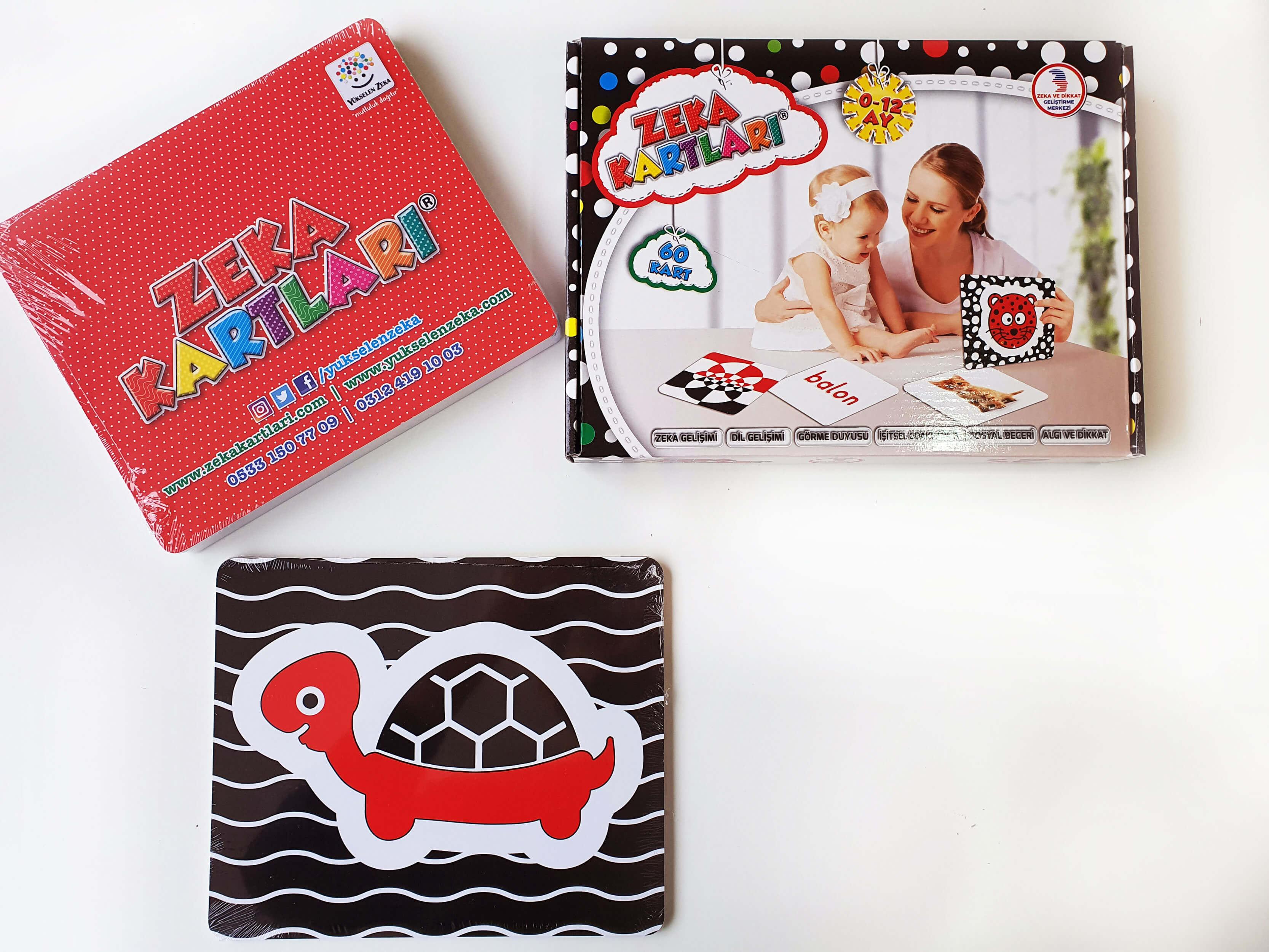 Bebek Zeka Kartları 012 Ay 72.03 TL + KDV