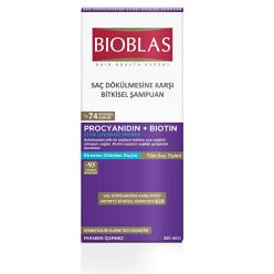 Bioblas Procyanıdın Biotin Saç Dökülmesine Karşı Anti Stress Şampuan 360x2 720 ml