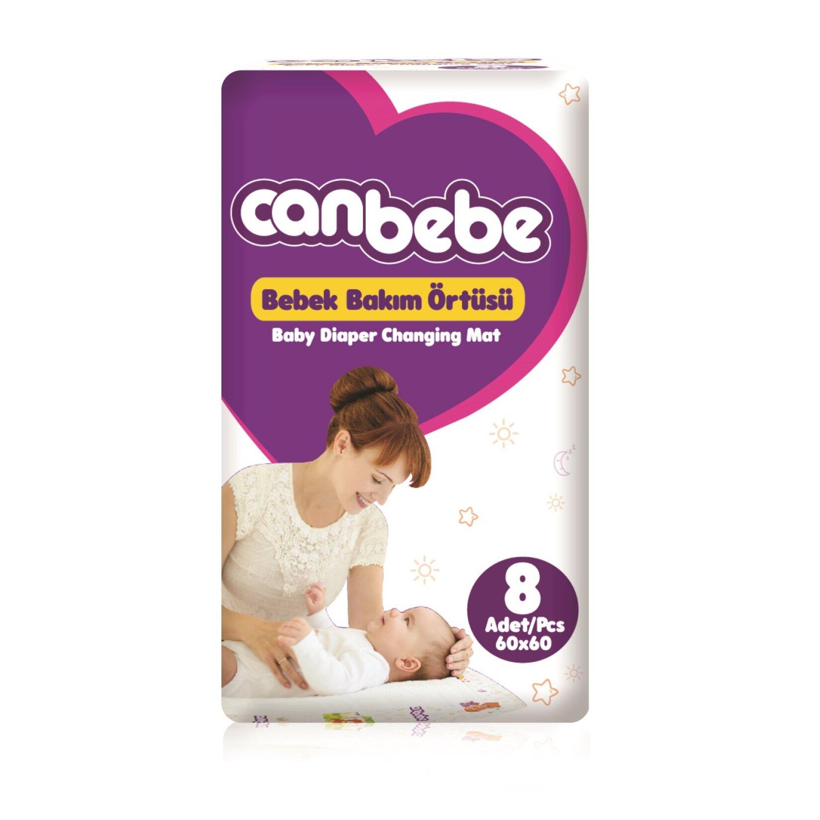 Canbebe Bebek Bakım Örtüsü 10x5 50 Adet