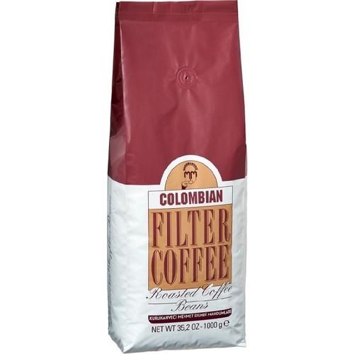 Kurukahveci Mehmet Efendi Colombian Çekirdek Kahve 1000x3 3000 Gr
