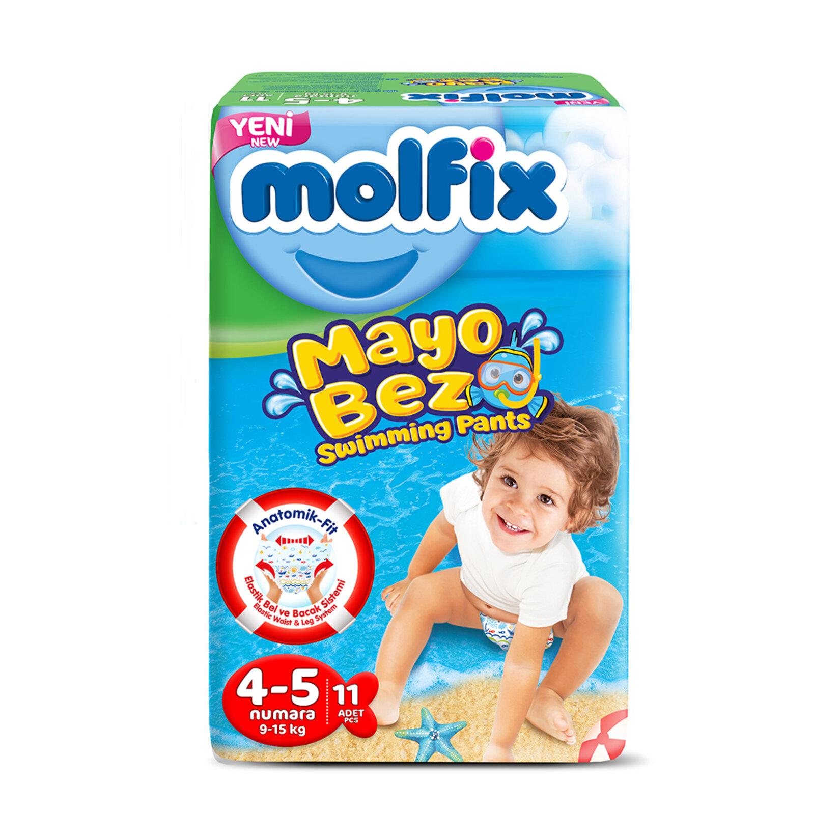 Molfix Mayo Bez 4-5 Numara 55 Adet