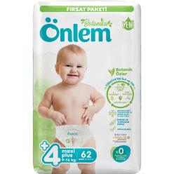 Önlem Bebek Bezi Fırsat Paketi 4+ Beden 62x4 248 Adet
