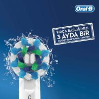 Oral-B Şarjlı Diş Fırçası Yedek Başlık Cross Action 4'lü