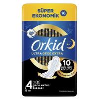 Orkid Ultra Gece Extra Ped 18 Adet