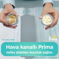 Prima Bebek Bezi Aktif Bebek 3 Beden 6-10 Kg 2*62 124 Adet