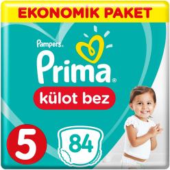 Prima Külot Bebek Bezi 5 Beden Ekonomik Paket 42*2 84 Adet