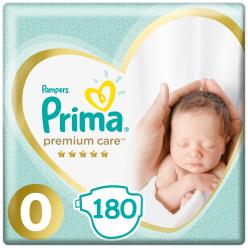 Prima Prematüre Bebek Bezi Yenidoğan 0 Numara 30*6 180 Adet