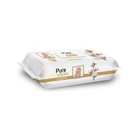 Pure Wipes Organik Islak Havlu Mendil 90 Yaprak
