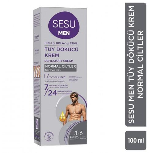 Sesu Men Tüy Dökücü Krem 100x3 300 ml