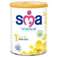 SMA İyi Geceler 1 Bebek Sütü 800 gr 3 Adet