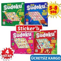 Stickerlı Sudoku Seti 5-8 Yaş