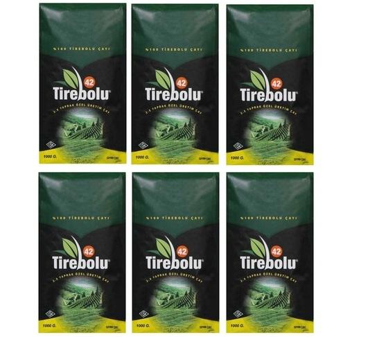 Tirebolu 42 Nolu Siyah Çay 1000 gr (6 Paket)
