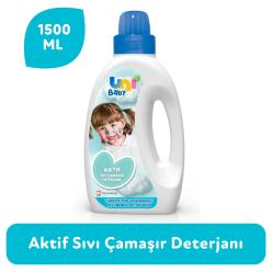 Uni Baby Aktif Sıvı Çamaşır Deterjanı 1500x3 4500 ml