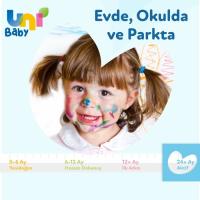 Uni Baby Aktif Islak Mendil 72'li 72x36 2592 Yaprak