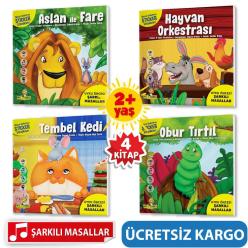 Uyku Öncesi Konuşturan Şarkılı Masallar Mucit Karınca Serisi  2+ Yaş