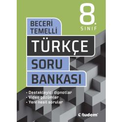 8. Sınıf Tudem Türkçe Beceri Temelli Soru Bankası