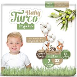 Baby Turco Doğadan 7 Numara Xxlarge 20-30 Kg 32 Adet