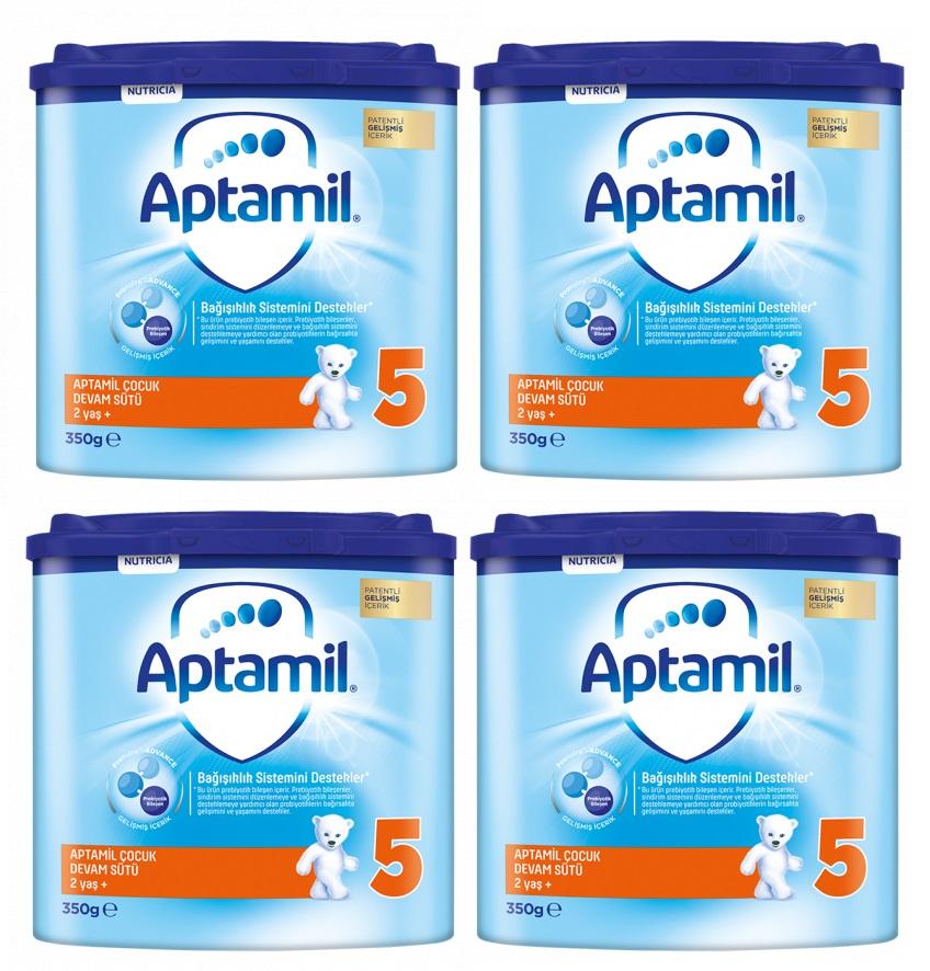 Aptamil Devam Sütü 5 Numara 350 gr 4 lü Paket