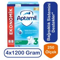 Aptamil Devam Sütü 3 Numara 1200 gr 4 lü Paket