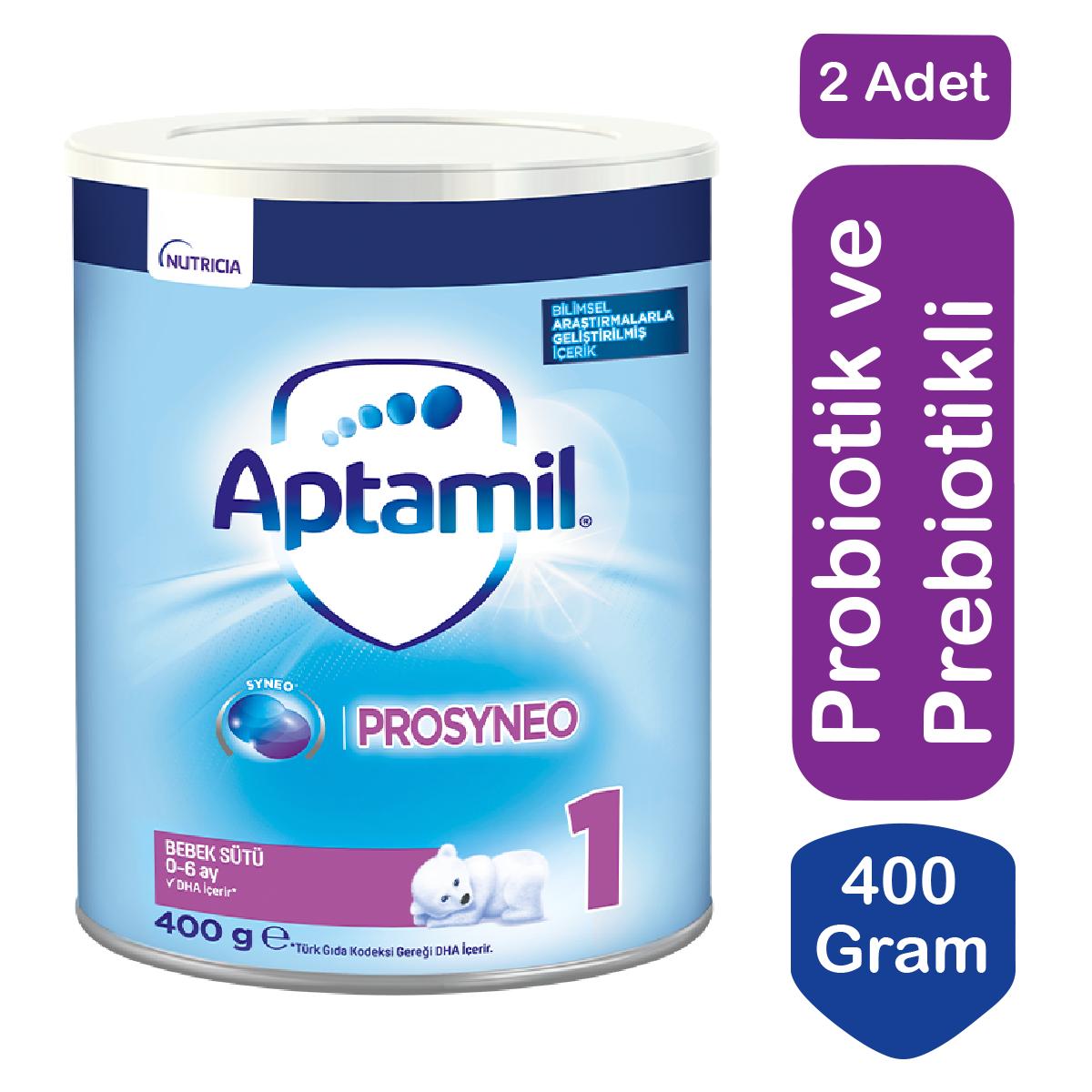 Aptamil Prosyneo 1 Bebek Sütü 350 Gr 2 Adet 0.00 TL + KDV Aptamil Prosyneo 1 Bebek Sütü 350 Gr 2 Adet 0.00 TL + KDV
