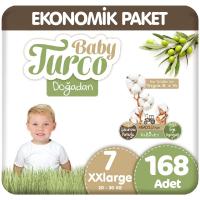 Baby Turco Doğadan 7 Beden Ekonomik 28x6 168  Adet