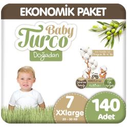 Baby Turco Doğadan 7 Beden Ekonomik 28x5 140  Adet
