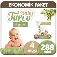 Baby Turco Doğadan 4 Beden Ekonomik 48x6 288 Adet