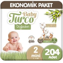 Baby Turco Doğadan 2 Beden Ekonomik 68x3 204 Adet
