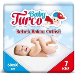Baby Turco Bebek Bakım Örtüsü 7x4 28 Adet